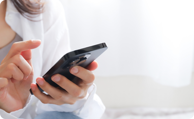 スマホから24時間オンライン予約可能